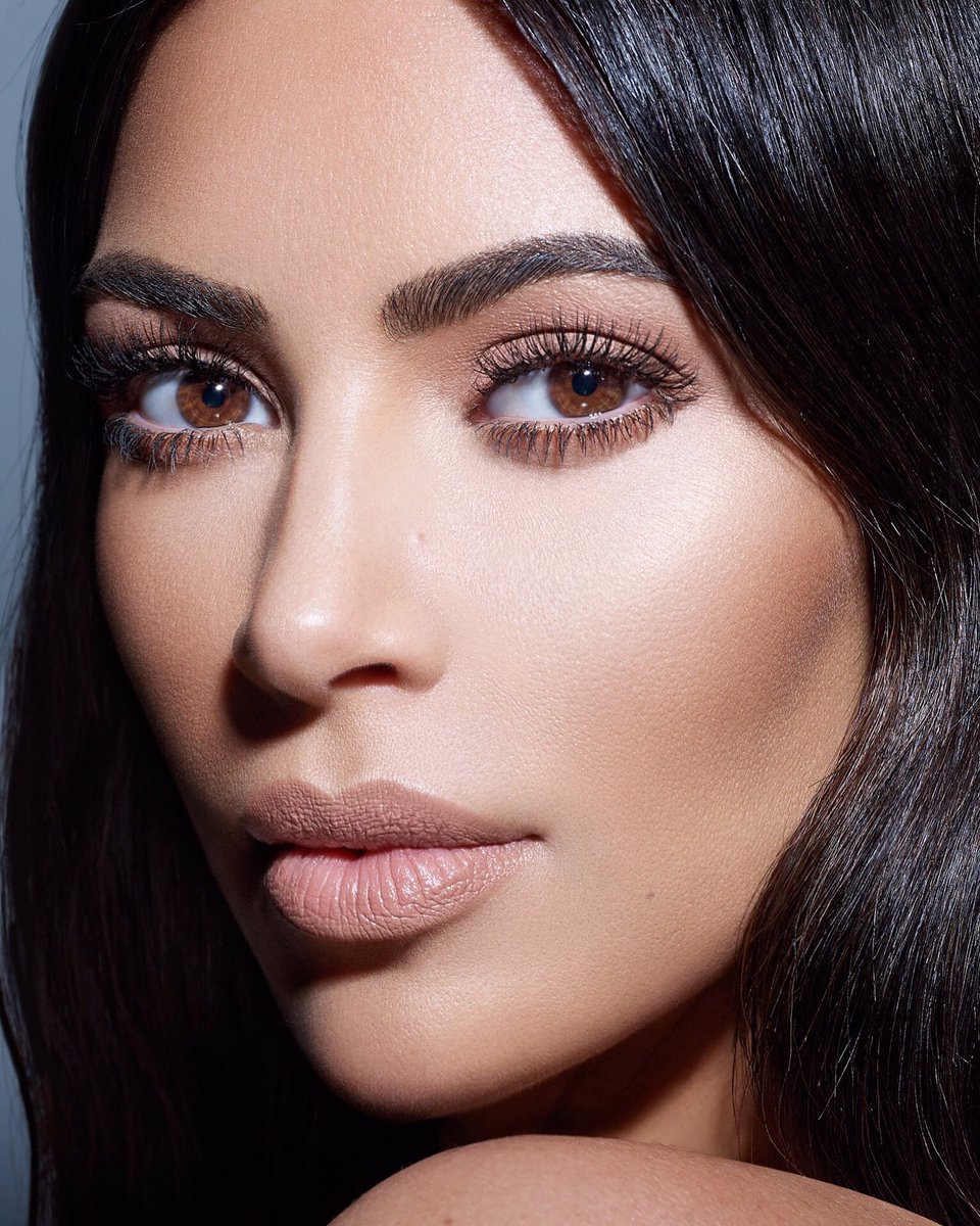 Kim Kardashian stunning beauty shots for #KKWBeauty