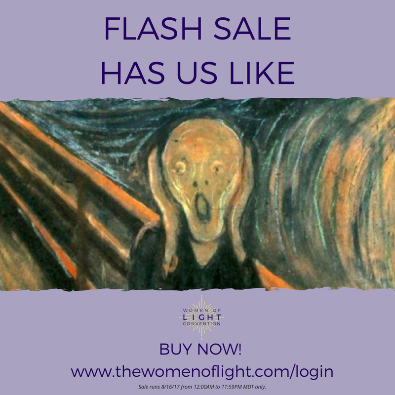 thewomenoflight's tweet photo. NINE HOUR MARK! ✨ 

Don't miss out - take 20% off TODAY ONLY at https://t.co/eVDmkahS3F ✨ #WOLCON17 https://t.co/XFG06URkWh