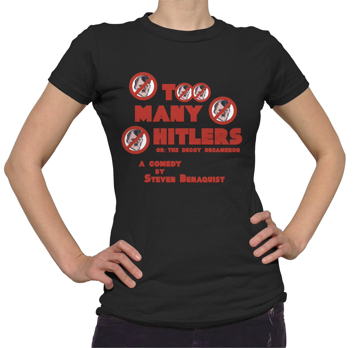 TooManyHitlers's tweet photo. There are too many #nazis, right? Right! Say it loud with this tee! + support original theater.:) https://t.co/vaXpX3jYN3 #nazi #fucknazis https://t.co/GYwUmNxUH2