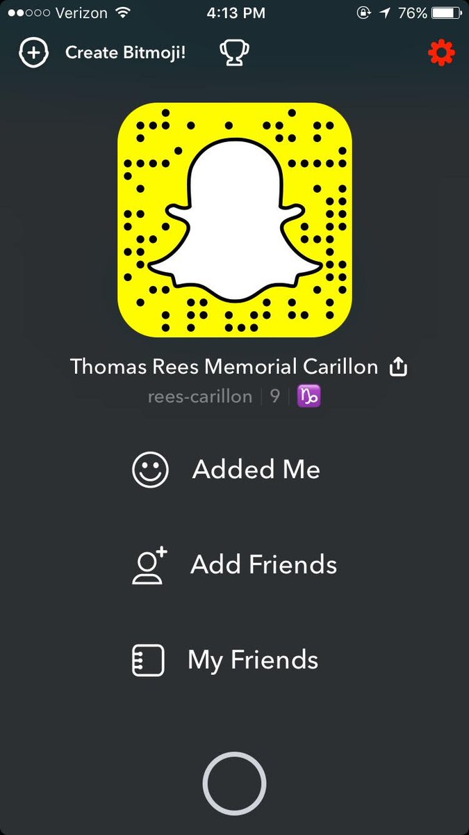 Add me? Keep up with our story for park events and daily updates!