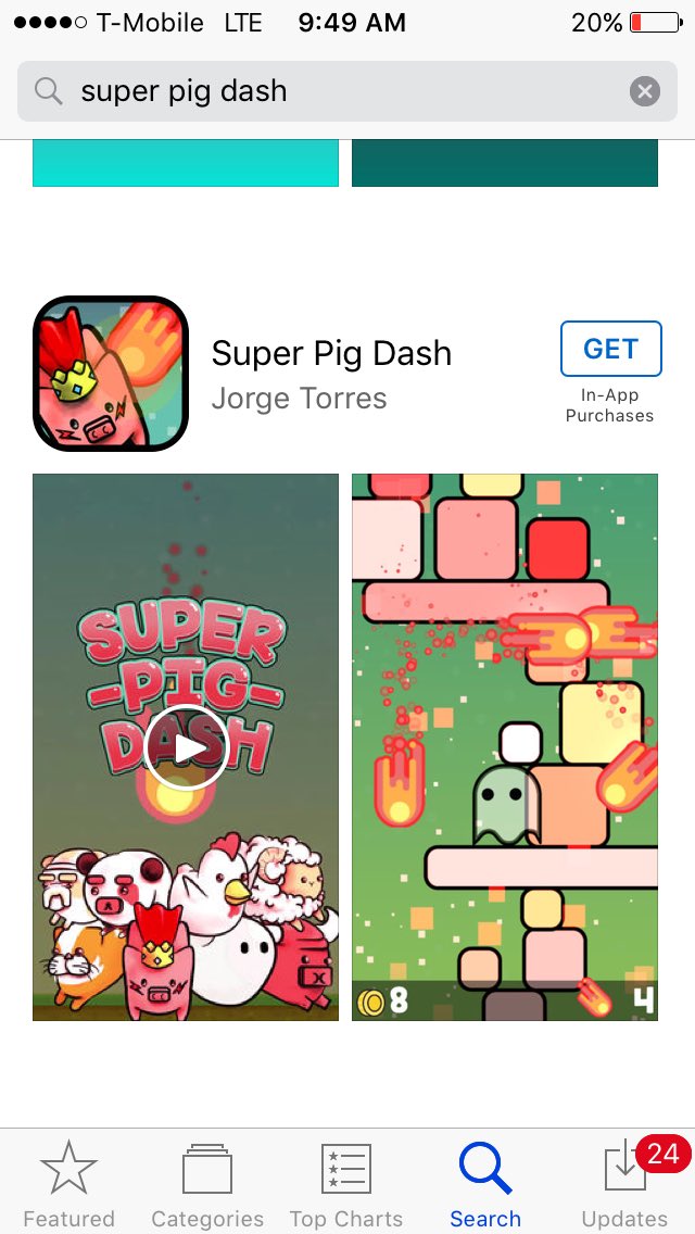 GeorgeSprites's tweet image. Just released my first game on the iOS app store! Download and review please! 
itunes.apple.com/us/app/super-p…

#indiedev #gamedev