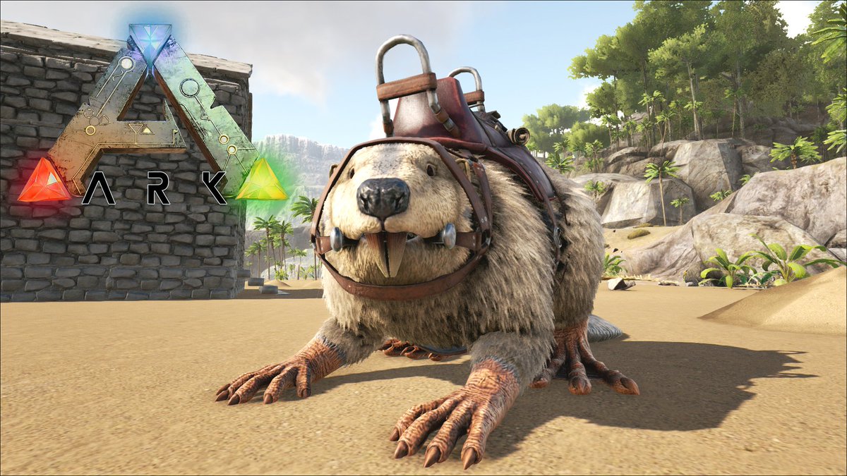 Permaster Dude Ark Survival Evolved Taming A Beaver Castoroides Ark Ragnarok Map T Co Y0j7dd9bbd