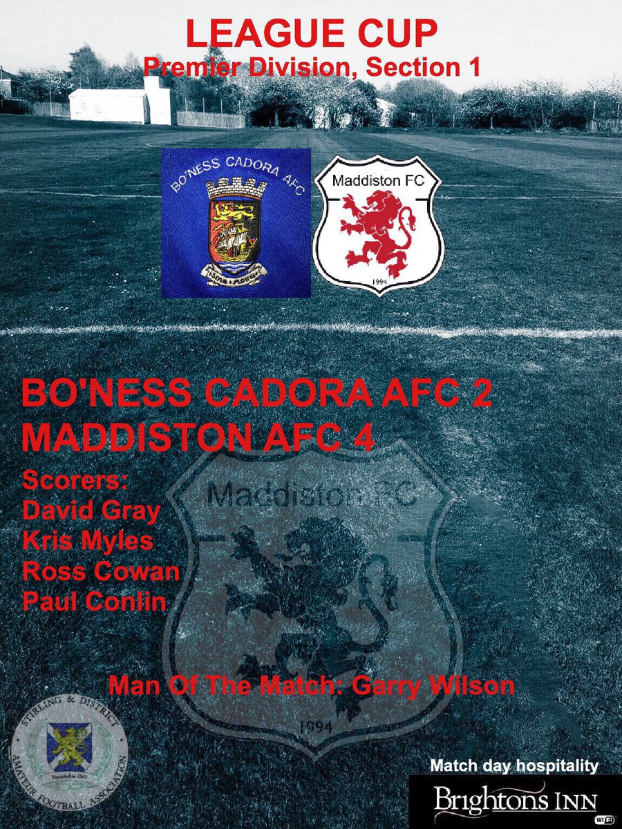 MaddistonAFC tweet media