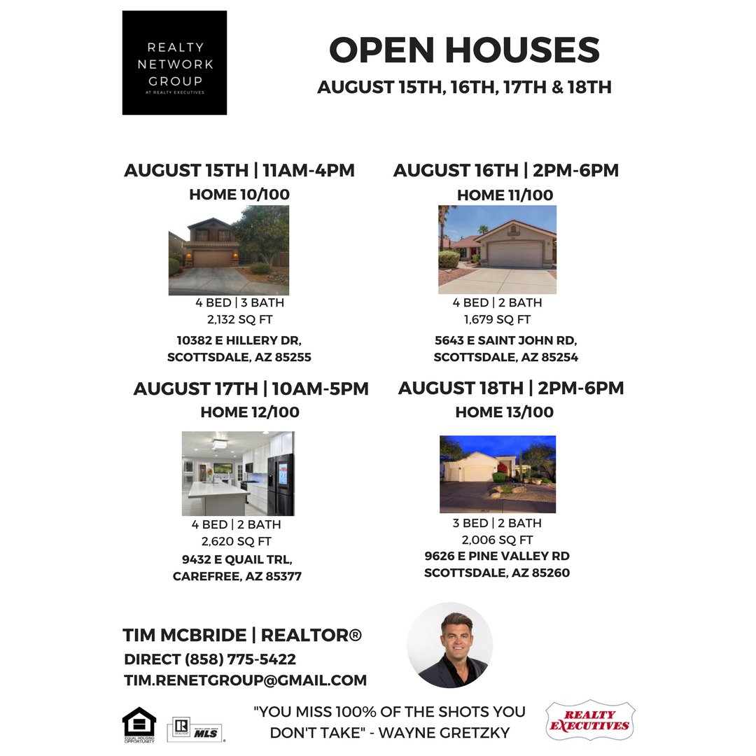 TimMcBride27's tweet photo. #scottsdale #openhouse today from 2 -6pm #home11of100 #100opendoors #100openhomeschallenge #realtynetworkgroup #realtyexecutives #LuciaBurns https://t.co/yA1D0ypPvV