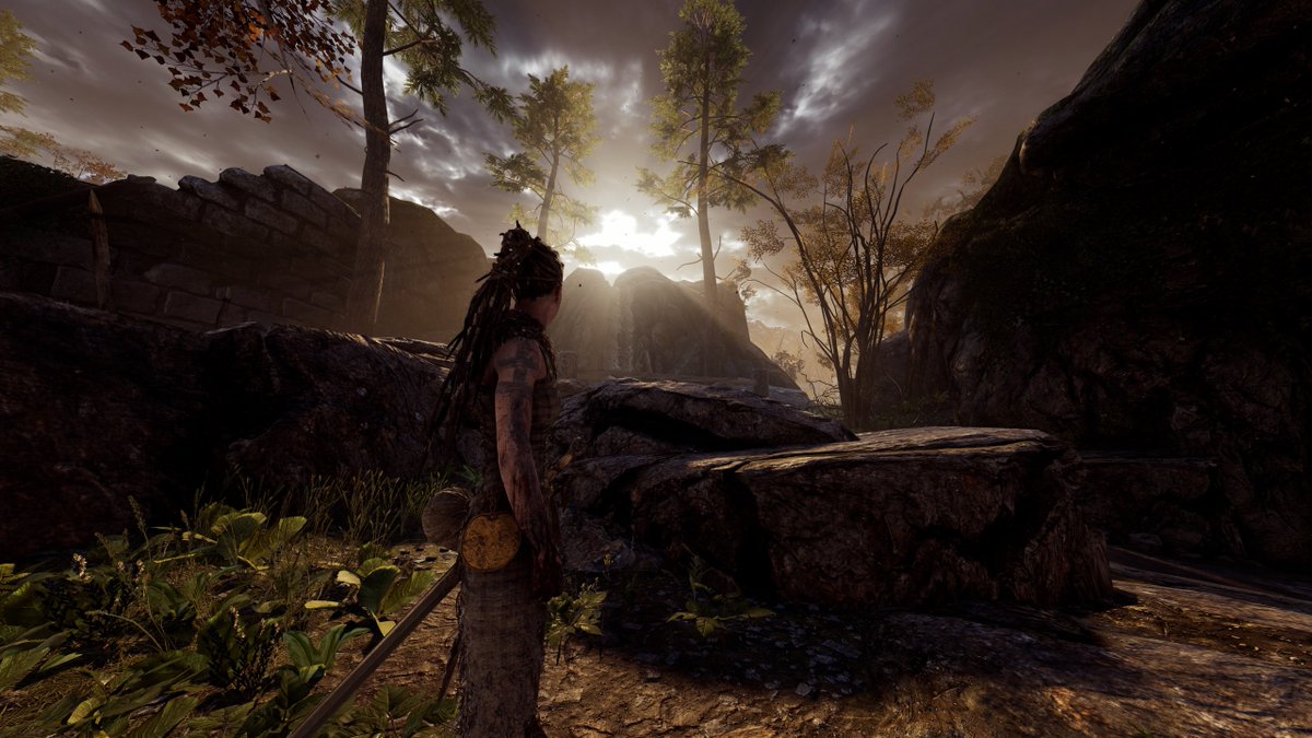 playingforpix's tweet photo. Damn but #Hellblade is pretty. https://t.co/lMxFDRA6uT