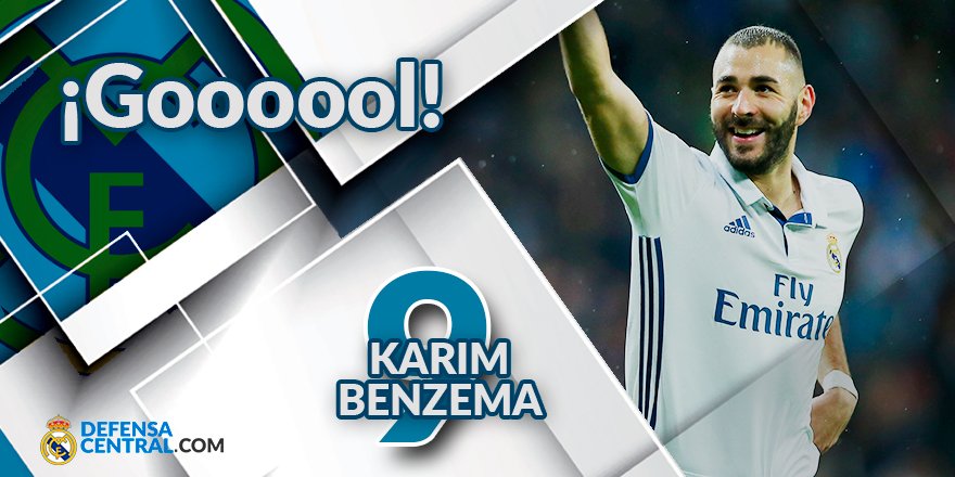 defcentral's tweet photo. GOOOOOL GOOOL GOOOOLL DE @Benzema QUE FUSILA A TER STEGEN!!. LA SUPERCOPA CADA VEZ MÁS CERCA!!! 38' I2-0I #Supercopa https://t.co/DhzdcQjyJz