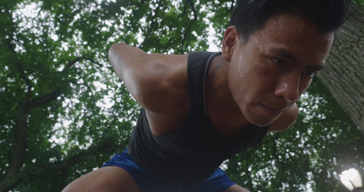 RunNewYorkShow's tweet photo. Jesus Zamora preparing for a workout in Central Park.  See his and others' stories in the first episode of #WeRunNewYork #Running #NYC https://t.co/tBmxggKqXv