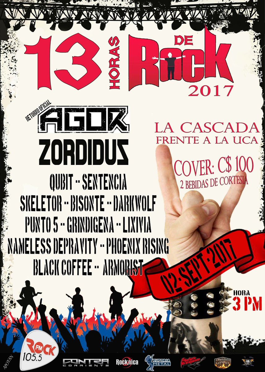qubitmetal's tweet photo. Qubit presente este 2 de septiembre en el 13 Horas de Rock! 🤘🔥... atentos que vienen más noticias ☠️ https://t.co/GgIsS6xq1o