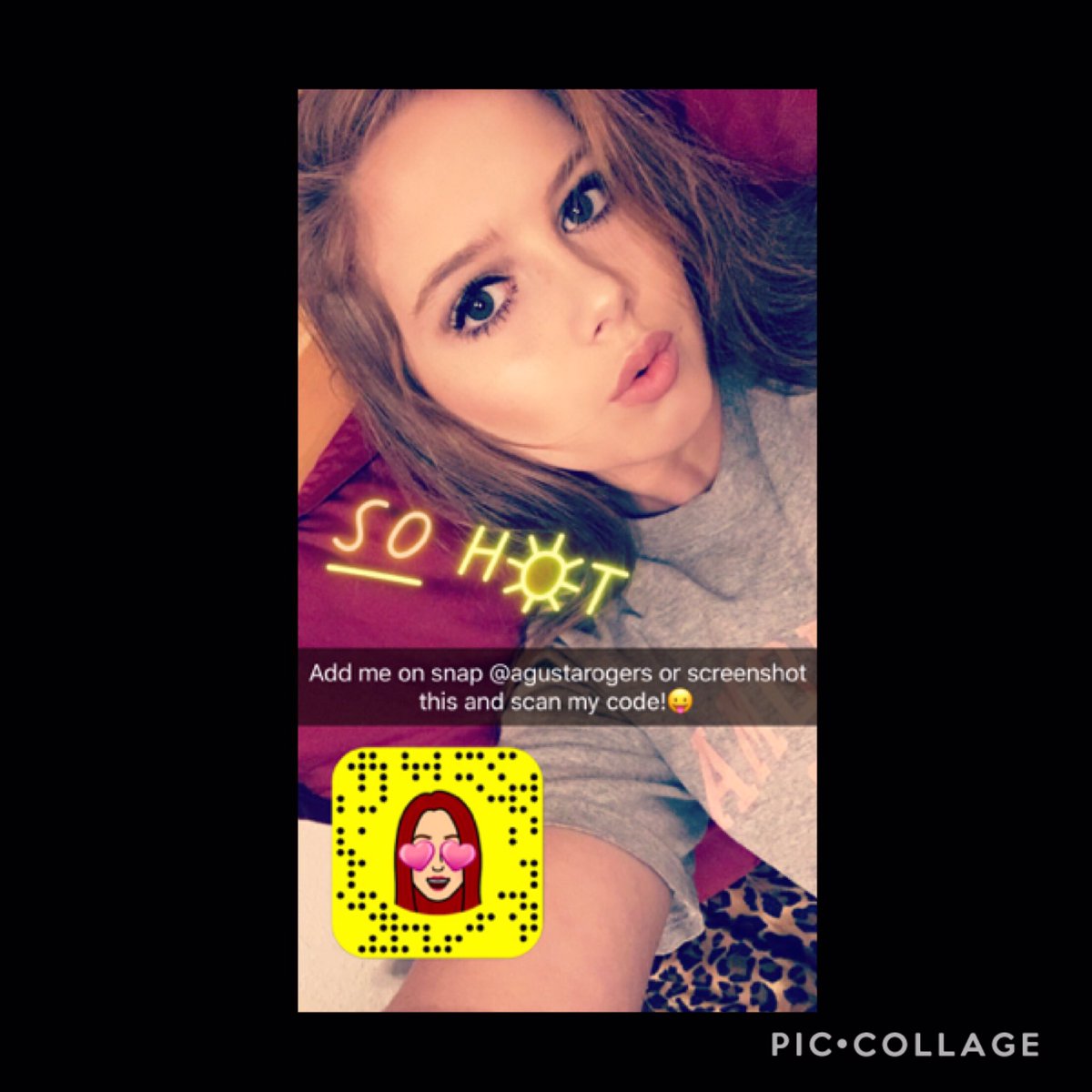 agusta_lee's tweet photo. Add me on snap😛 #snap #snapchat #snapme #scan #code #scanmycode #streaks #add #addme #lit #sc #Loveyourself https://t.co/RcHtQcWP9n