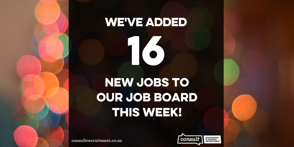 16 awesome new jobs on our #jobboard this week - check them out! Your dream job could be waiting! #nzrec consultrecruitment.co.nz/jobs