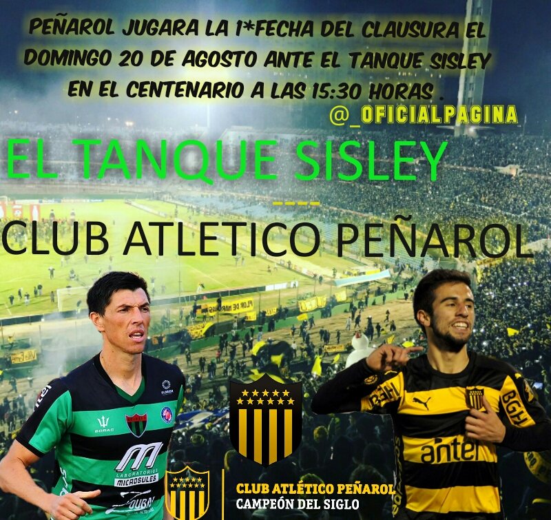 _MundoCarbonero's tweet photo. ☆☆"Peñarol el Domingo obligado a Ganar " TENEMOS QUE GANAAAAAAAAAAAAAR "!!! https://t.co/NCRpm00txV