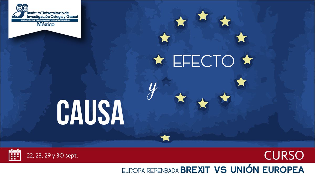 ortegaygassetmx's tweet image. #EuropaRepensadaBrexitvsUE se acerca la fecha
¡Inscríbete!
+(52 55) 7259 8611 / 7259 8608
ortegaygassetmx@fogm.es o comfogmx@fogm.es