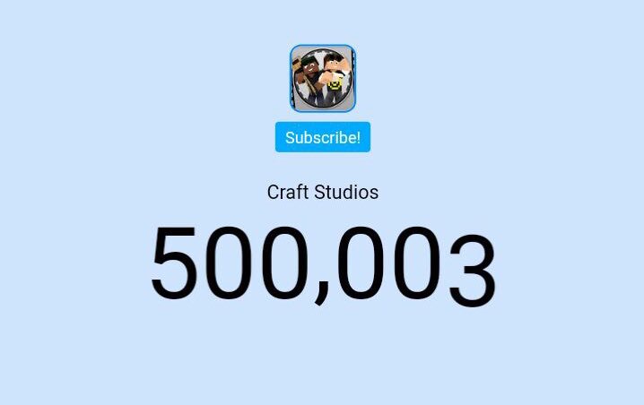 StudiosCraftF's tweet photo. PARABÉNSSSSS @MaoCraftStudios @AdrianoFloresRJ AMO VCS!! Rumo a 600K❤️🎉 #CS600K https://t.co/gESHy58Kwt