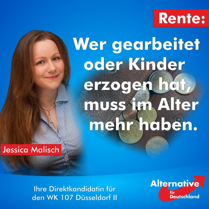 +++ facebook.com/jessicamalisch… liken!!! +++ @Jessica_Malisch, #AfD-Kandidatin im WK 107 (#Düsseldorf II). 👍 #Btw17 #NRW afd.de/person/jessica…