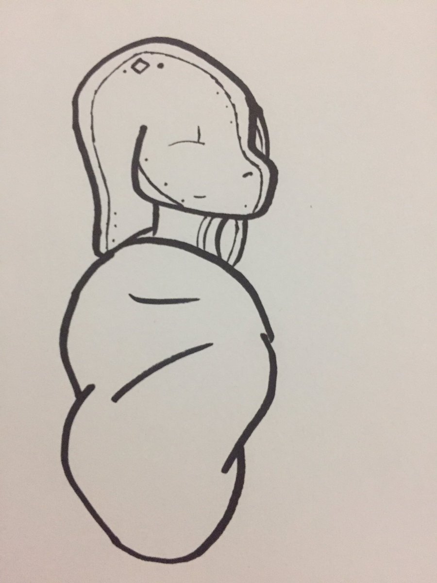 "Me and @DeviantMama's child." ... "hmm glad to know she has her mother's great looks."