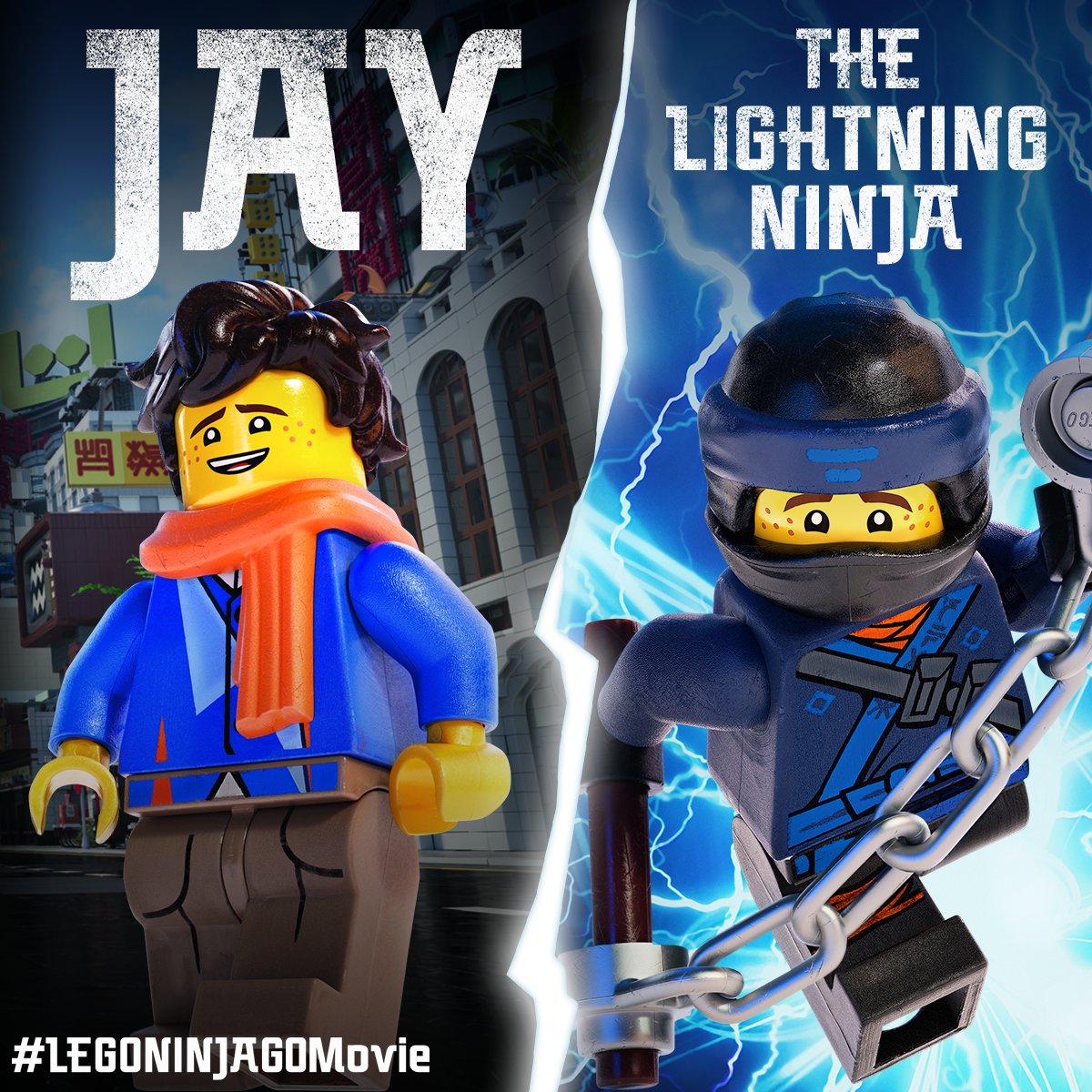 LEGO NINJAGO Movie on Twitter: "Jay can strike the same place twice⚡️⚡️  #LEGONINJAGOMovie! https://t.co/ubCDchsIQJ" / Twitter