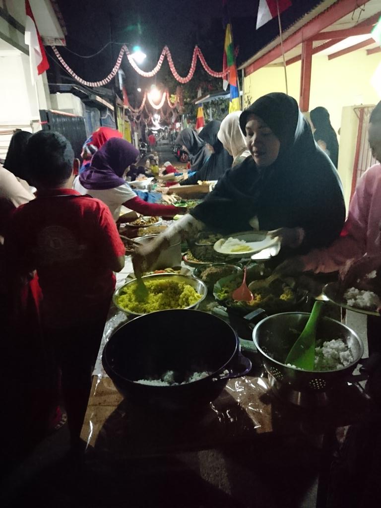 Makna 17an, semangat kebersamaan 👬👫👭