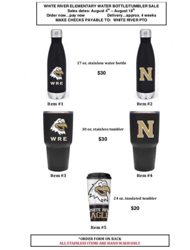 WHITERIVERPTO's tweet photo. The sales end THIS Friday, August 18th.  Please make sure you have turned in your order form to your child's teacher by Friday. https://t.co/46QIuabZp6