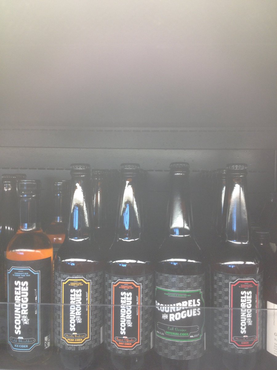 Got to love when <a href="/ScoundrelsNz/">The Scoundrel</a> #cider is delivered by the Head Scoundrel herself