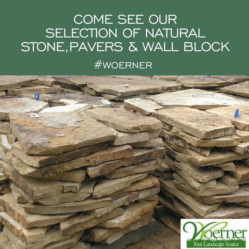 WoernerLS's tweet photo. Gorgeous natural #stone, #pavers, #wallblock for all of your #lawn, #garden &amp; #patio projects at #Woerner! https://t.co/L5kMQYI700 https://t.co/5U68GvR6Av