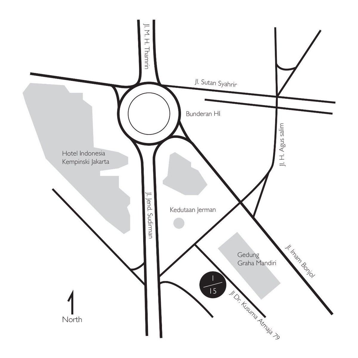 We're now open in Menteng at jl dr kusuma atmaja no 79 (Kaum's complex)