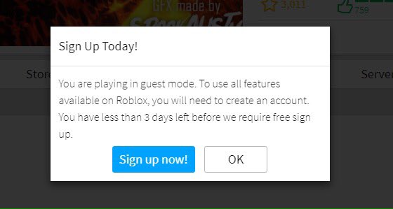 Zyinox On Twitter Has Anyone Noticed This Is Roblox - roblox sign up guest