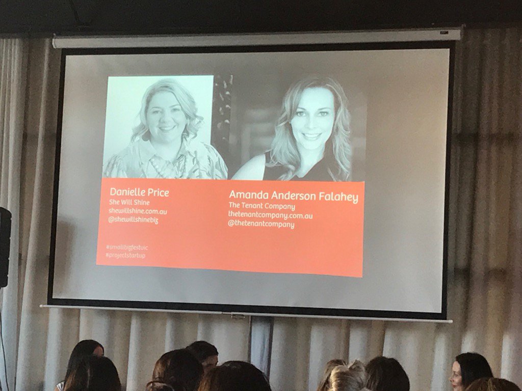 spicybraincpa's tweet photo. Up now at #projectstartup @TheTenantCo and @SheWillShineBiz #smallbizfestvic https://t.co/LtRFtk4ABS