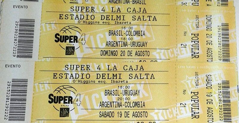 100x100Basquet's tweet photo. Retuiteanos y participá por entradas para el Súper 4 en Salta con la selección argentina de básquetbol. https://t.co/4yzLlbSK7X