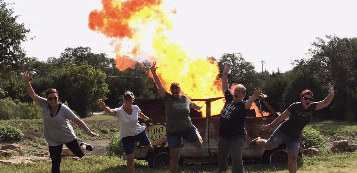 MsRonnaCruz's tweet photo. Such a great team building day at the Stunt Ranch! Thanks Mandy &amp;I all involved in planning and prep!! https://t.co/JCMu7uge6p