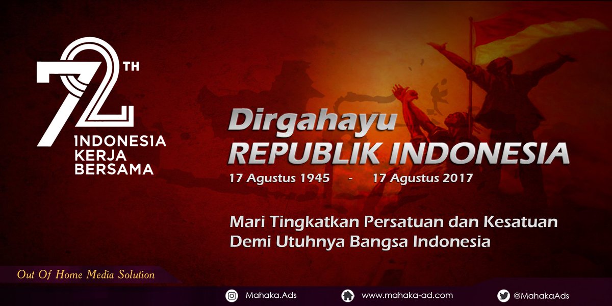 Jayalah selalu Indonesia ku #hutri72
