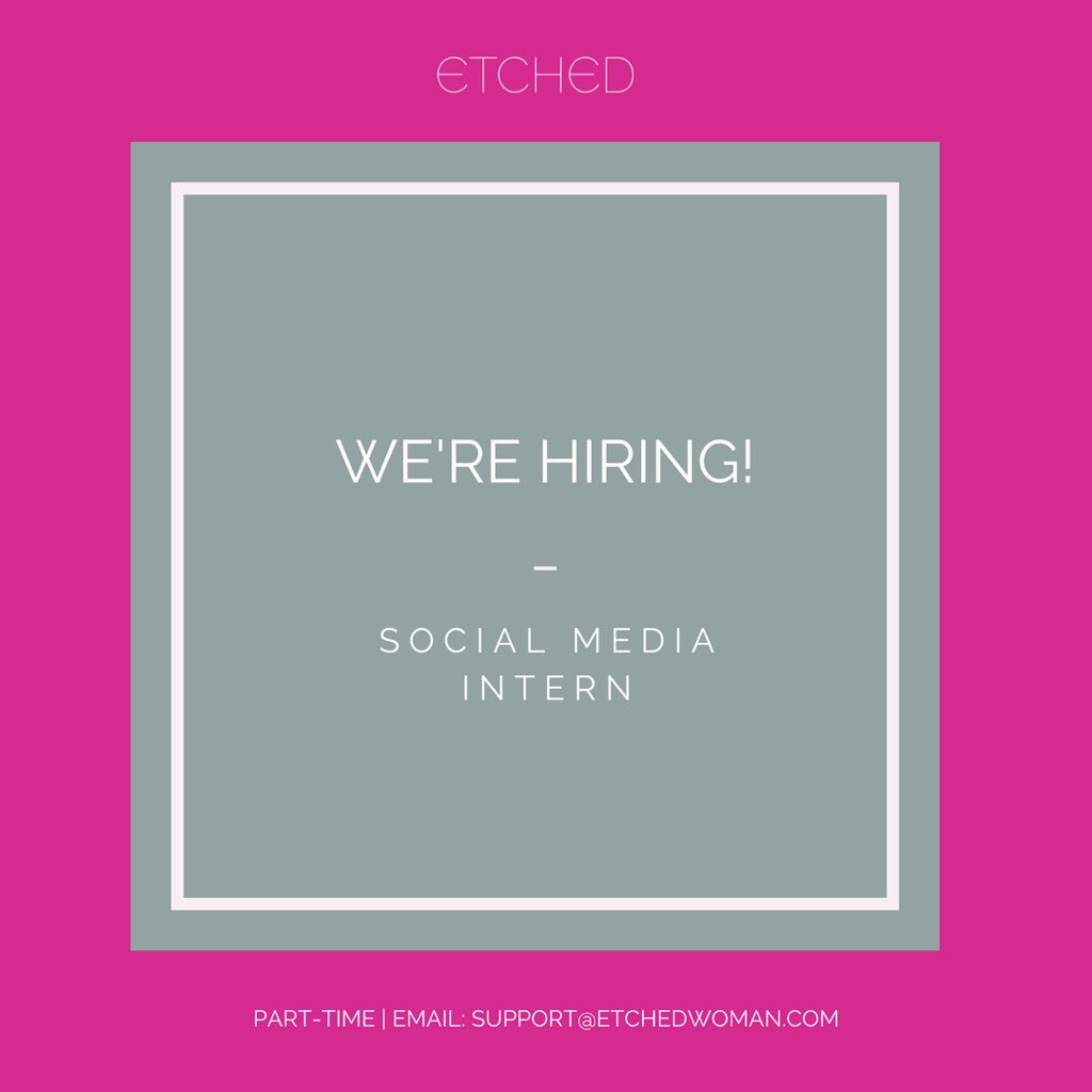 We’re looking for a #SocialMedia Intern! If you’re interested, send us an email or #retweetplease