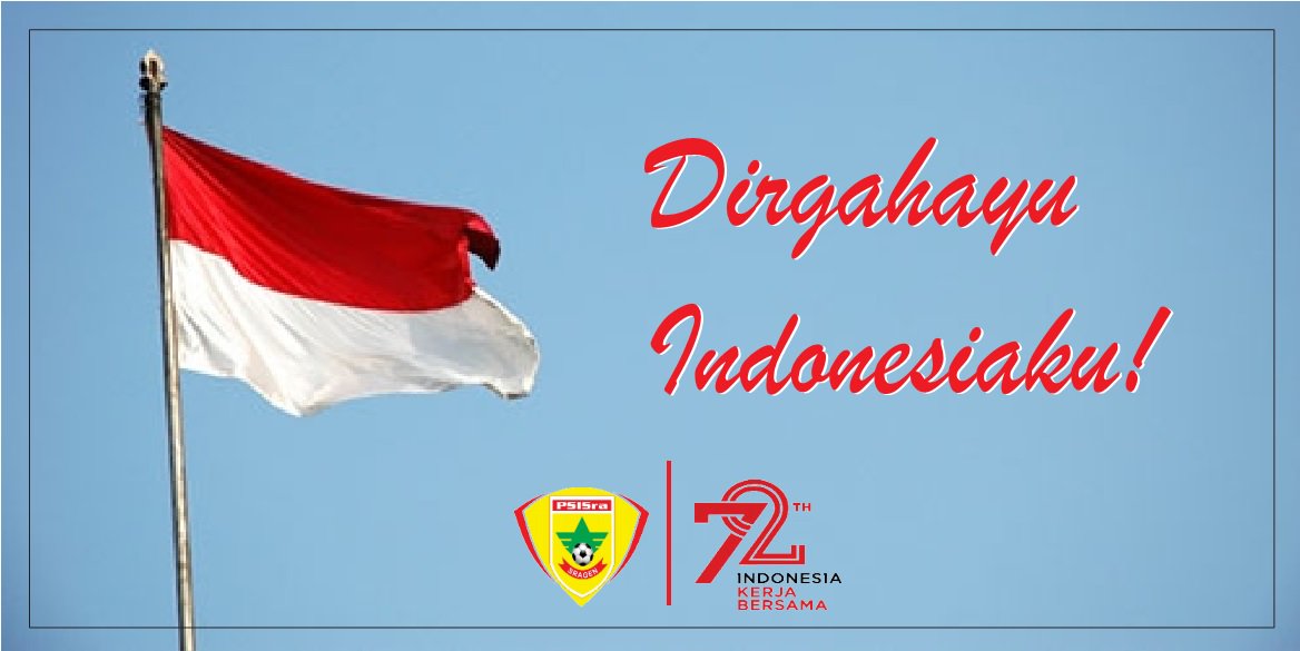 Dirgahayu Indonesiaku #RI72