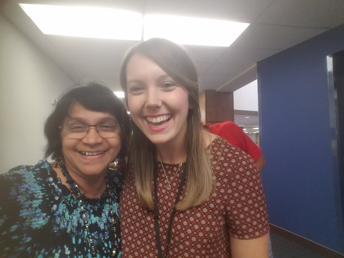 SandyKulkarnee's tweet photo. Amazing feeling: A #proudteacher when I find my student following her dreams & both now teaching @AllenHS_Eagles #whyiteach #AHSEaglelife https://t.co/yIPMGcqRSD