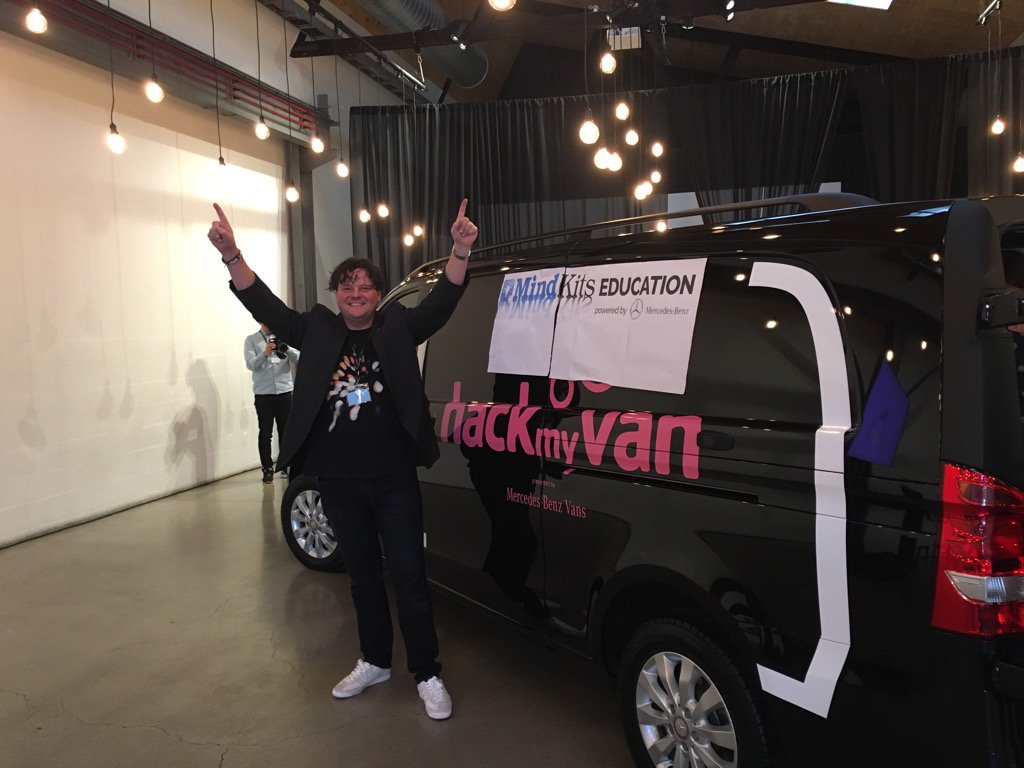 MindKits's tweet photo. We won the van!!
#hackmyvan https://t.co/znicUeWP9v
