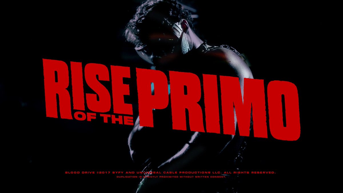 Goodnight #Bleeders hope you liked Cronenburgh. Next stop: Rise of the Primo. I think it's our best episode next to the finale. #BloodDrive