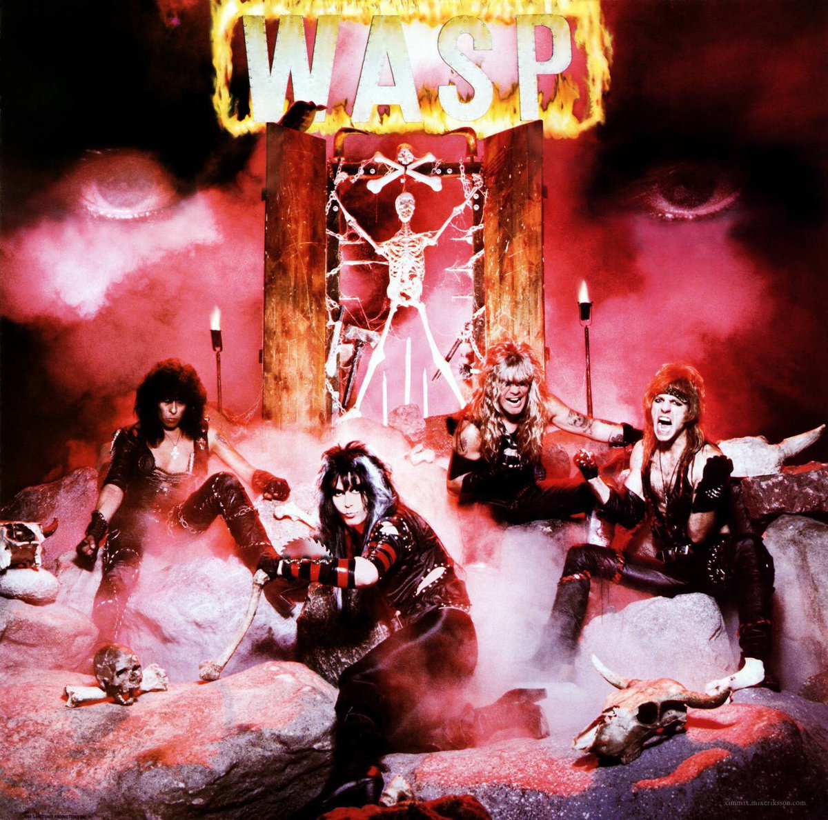 ThisDayInMETAL's tweet photo. Aug 17th 1984 @WASPOfficial released their GREAT debut album "W.A.S.P." #IWannaBeSomebody #LoveMachine #SleepingInTheFire #HeavyMetal https://t.co/nfPYTnsvi1
