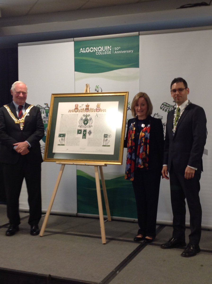 Algonquin College tweet media