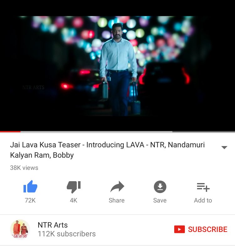 NTR_PicZone's tweet photo. 70 minutes 72K likes... @tarak9999 #LavaTeaser #JaiLavaKusa https://t.co/jmqWCIIWc9 https://t.co/VyEugCLbNs