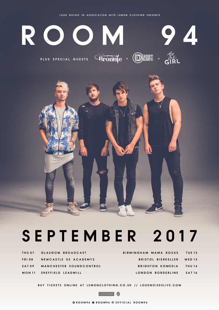 ROOM94's tweet photo. TOUR TOUR TOUR 🤘🏻

Tickets 

UK 🇬🇧 - https://t.co/5dfPjOdPn5 

Poland 🇵🇱- https://t.co/hl1PaDCY2I https://t.co/bgOBWOs8IX