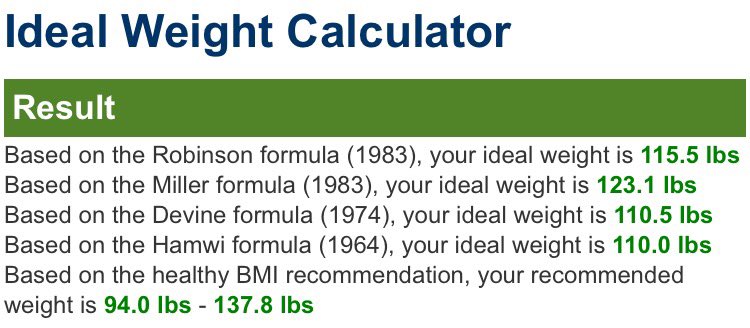 ResistOrRegret's tweet photo. Love that according to 3 of these I'm overweight... https://t.co/m1B3Ekmj5c
