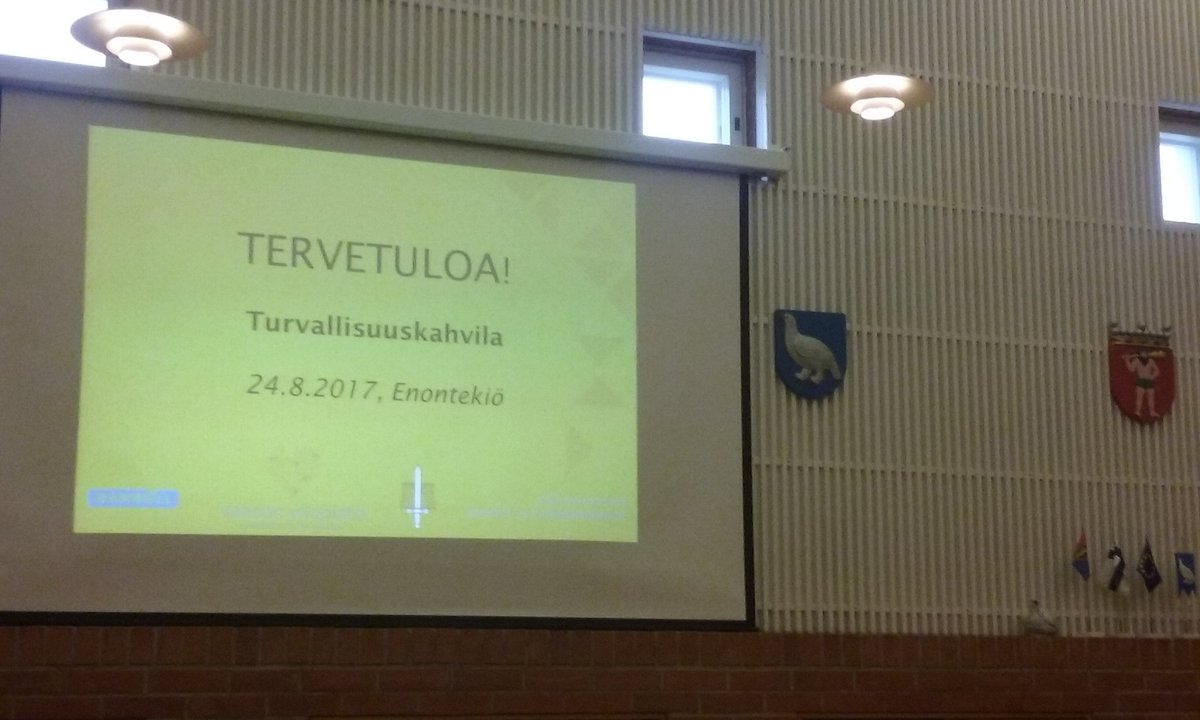 Turvallisuuskahvila alkamassa #Enontekiö Kolmas sektori viranomaisten turvallisuustoiminnan tukena <a href="/univaasa/">University of Vaasa</a> <a href="/Sisaministerio/">Sisäministeriö</a> <a href="/mpkkfi/">Maanpuolustuskorkeakoulu</a>
