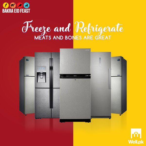 WellPkShop's tweet photo. Keep your meats and bones fresh for as long as you want.
Buy spacious and robust refrigerators: https://t.co/WyCaSl57Oc https://t.co/Bq6boq3JQ2