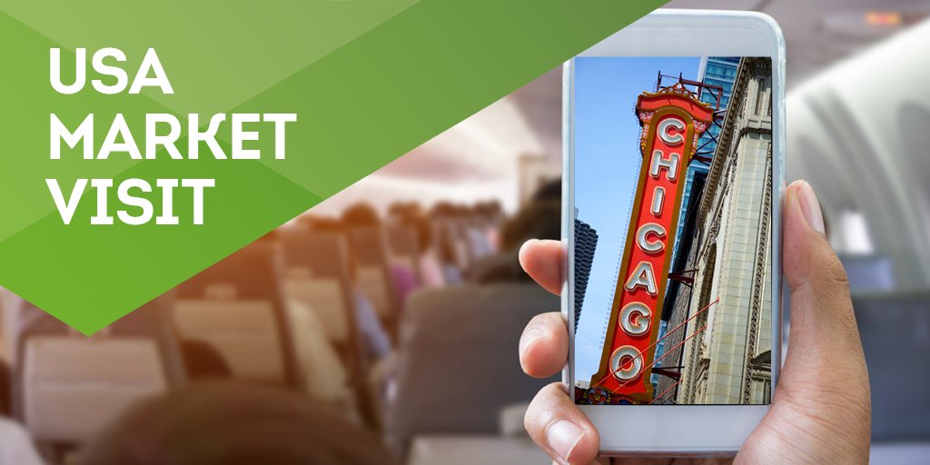 #USA Market Visit to Chicago! Essential knowledge - contacts - opportunities - in the UK’s top export destination! ow.ly/ghQY30eEdkt