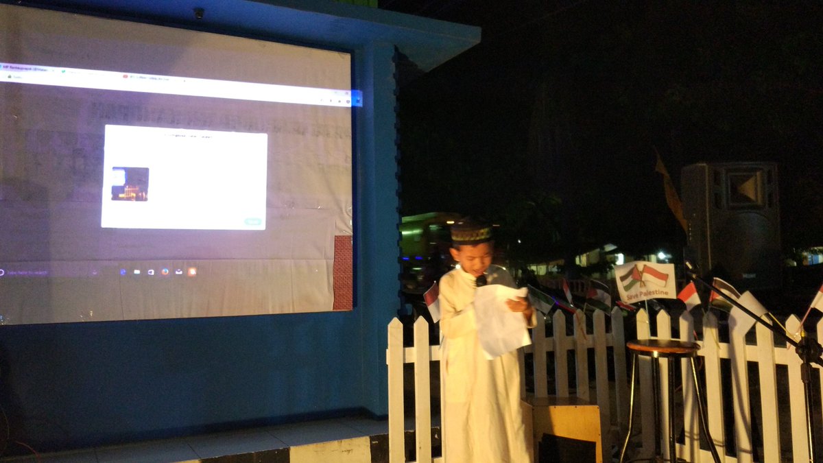 sebuah puisi yang sangat bagus yang di bacakan oleh adek kita zidan dari <a href="/SD_MuhSaKa/">SD MuhSaKa</a> aekkanopan 
#malampuisiaekkanopan #doauntukpalestina