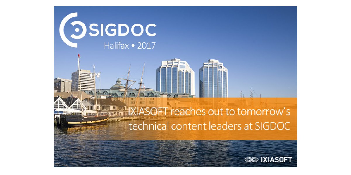 IXIASOFT's tweet image. Missed @KeithIXIASOFT presentation on #DITA #Techcomm Practices at #sigdoc17 ? Have a look! ow.ly/8HNj30eDeca #content #CCMS