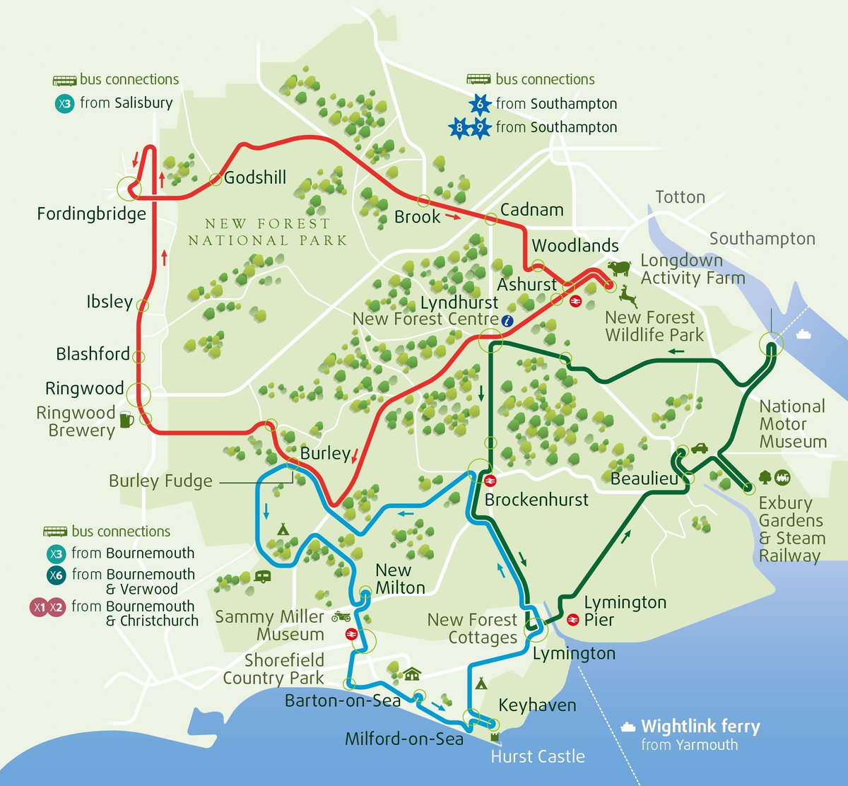 With three stunning open top routes across the <a href="/NewForestNPA/">New Forest NPA</a> , leave the car behind and see more of the  #newforest