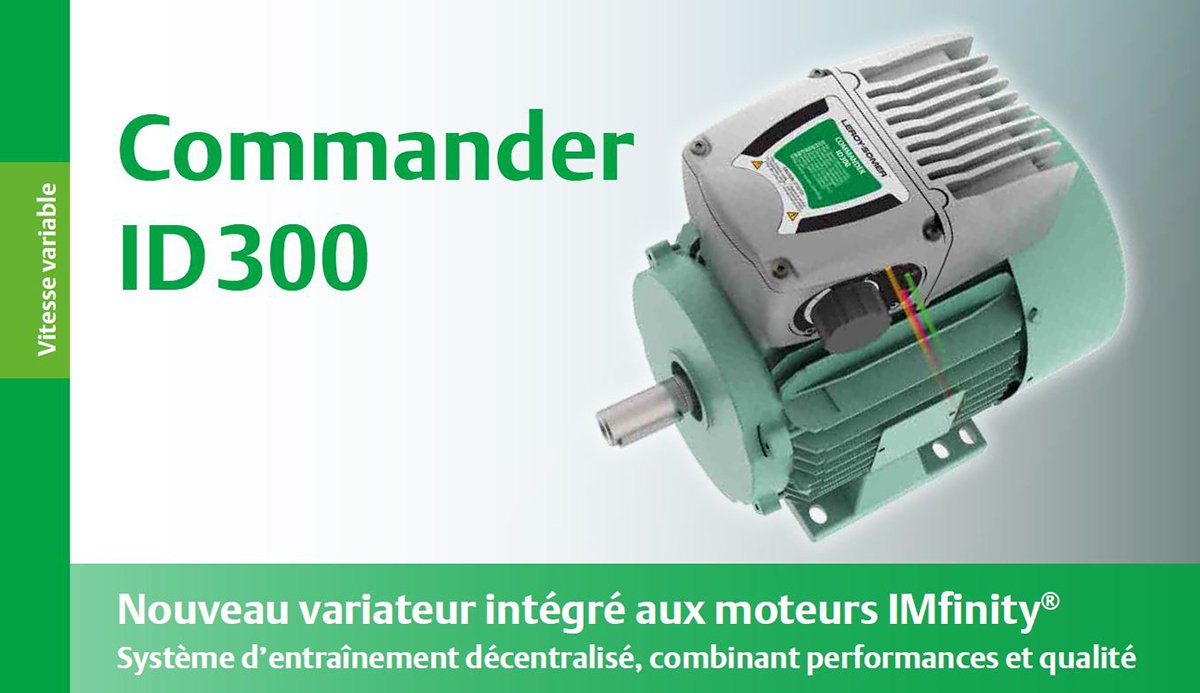 Leroy_Somer's tweet image. #CommanderID300, Système d’entraînement décentralisé, combinant performances et qualité. #IMfinity #LeroySomer leroy-somer.com/documentation_…