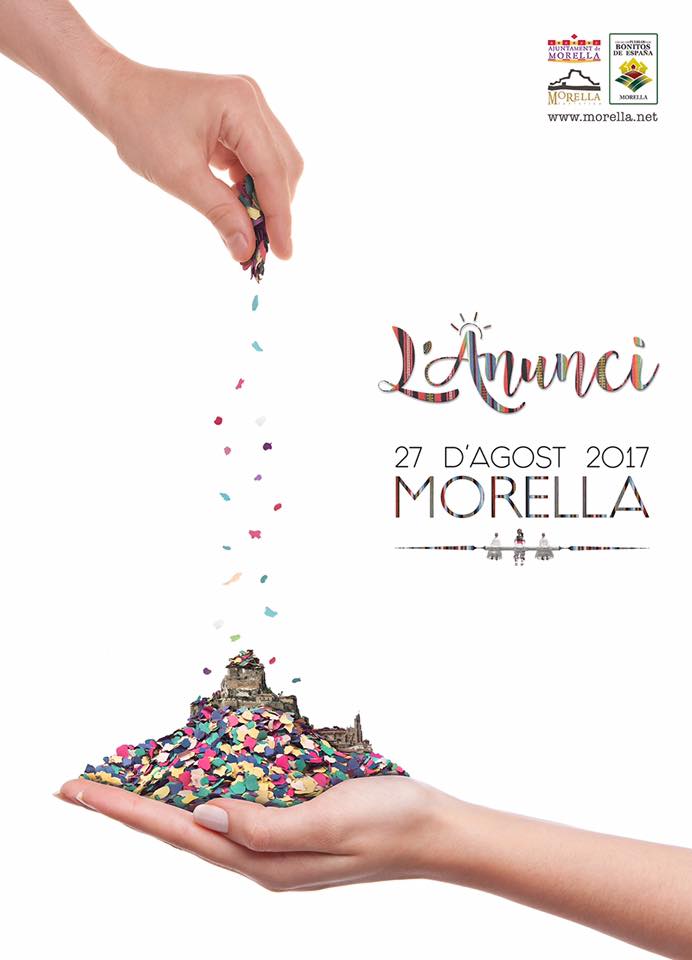 #slow_city of #Morella celebrates #L'Anunci (the Announcement),a colorful festival. On 27th August.Blog: ow.ly/Afht30exWNn