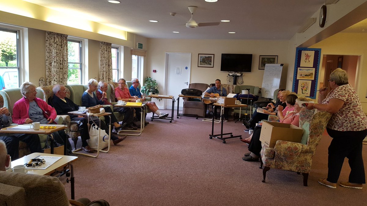 Welshpool Dementia Friendly singing group are meeting tomorrow at 10am at the Ann Holloway day centre Welshpool.<a href="/AlzSocCymru/">Alzheimer's Society Cymru</a> <a href="/mywelshpool/">MyWelshpool</a>