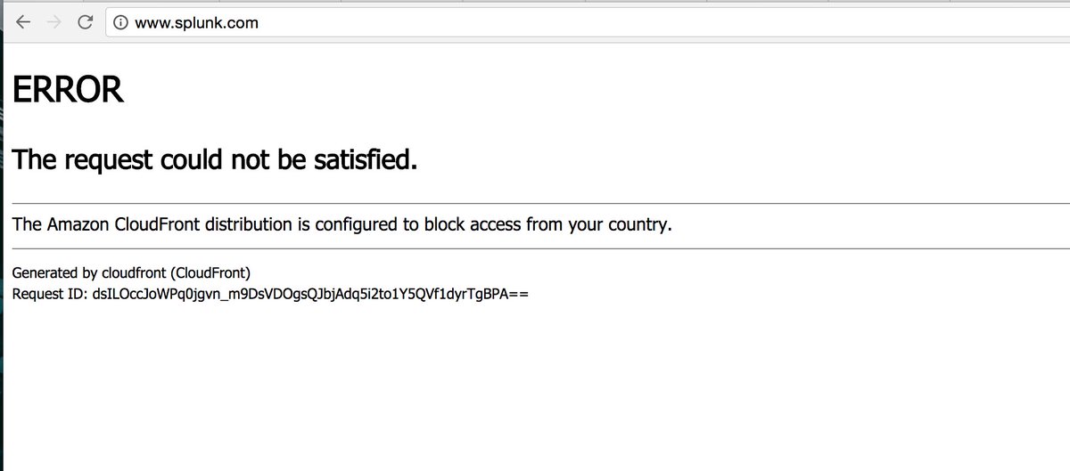 psxchotic's tweet photo. Hello, could you please give a short answer of why @splunk blocked MM ip spaces even US lifted sanctions against us. that's totally uncool. https://t.co/iBlBwKbVC1